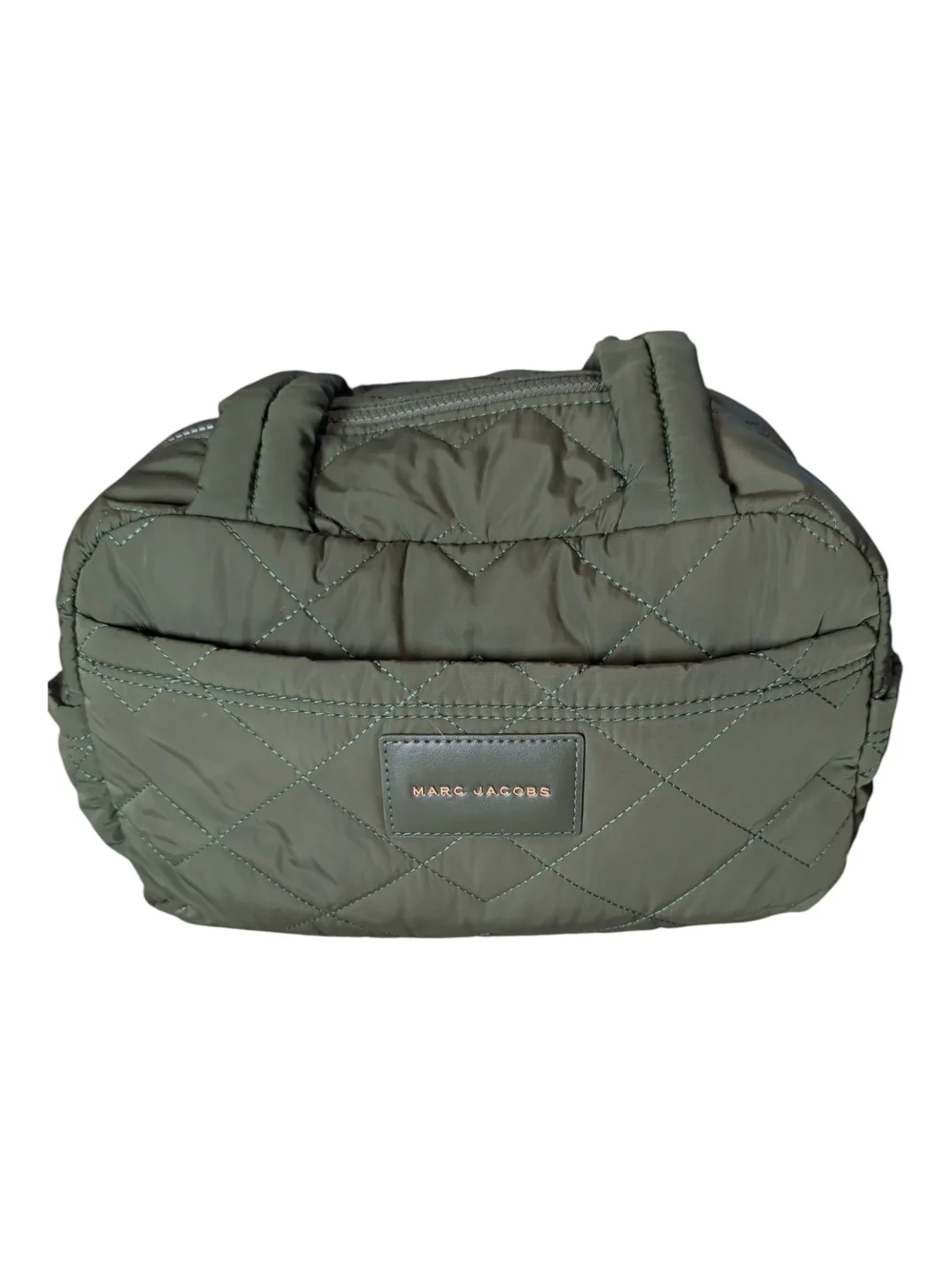 Marc Jacobs Weekender Bag Quilted Olive - No Shoulder Strap